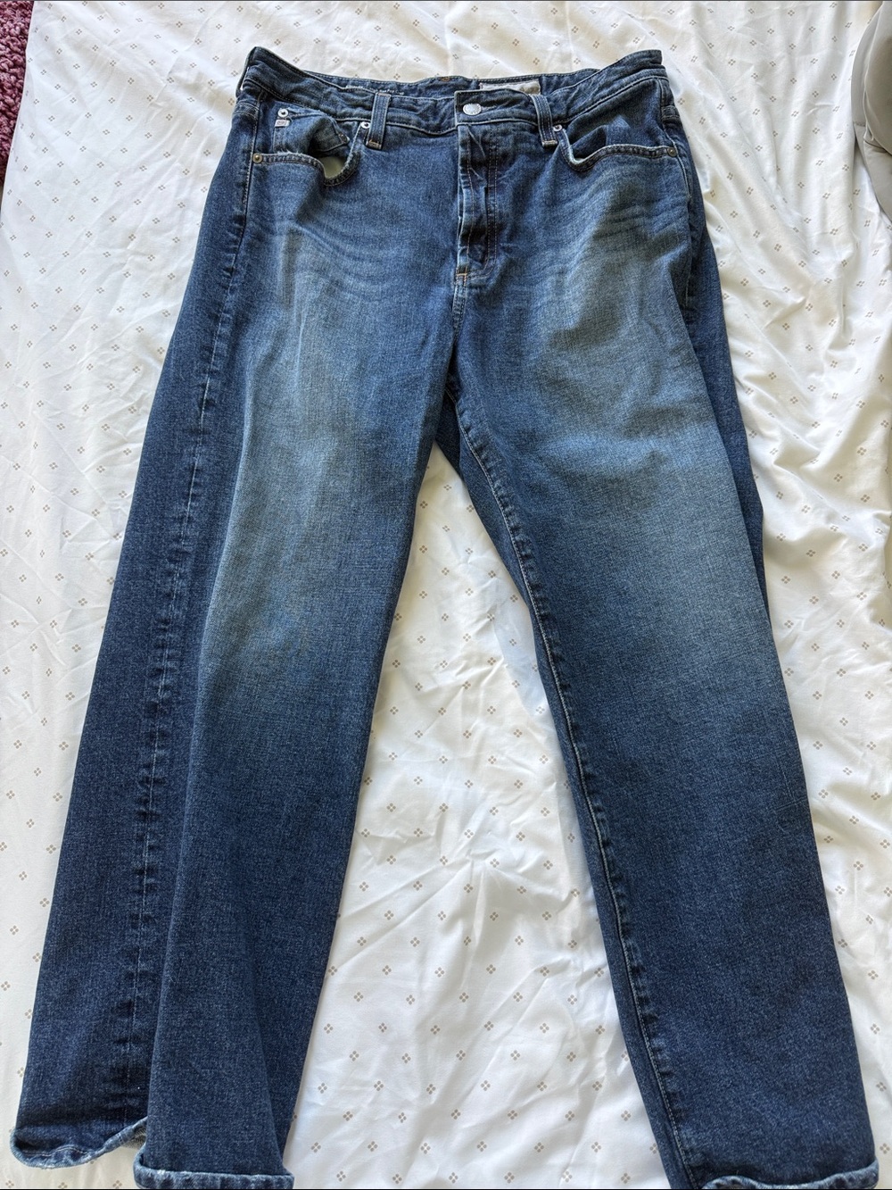 AG Jeans Kinsley High Rise Crop